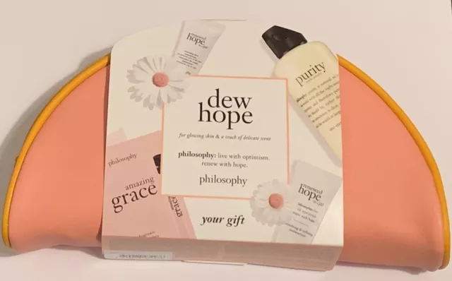 Philosophy Dew Hope Glowing Skin & a Touch of Delicate Scent Travel Set - NEW!