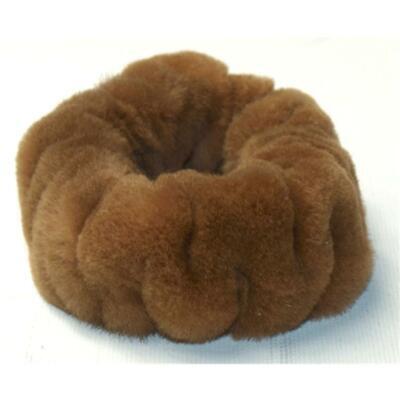 Fur Hair Bands Mink Bracelet Fur Cuff Shorn Hair Jewelry Camel Beige