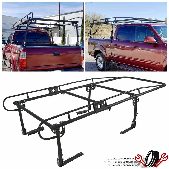 VEVOR TRUCK RACK Pickup Truck Bed Ladder Rack Adjustable w/ Ladder Stop