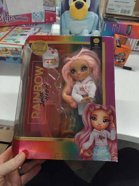 Rainbow Junior High Special Edition - KIA HART - Bambola Fashion Snodata Rosa Da 9"/22,86cm Con
