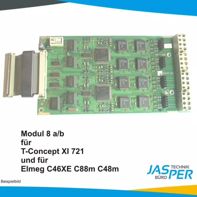 8a/b Erweiterung T-Concept XI721 Eumex 820 ICT Elmeg C46XE C48m C88m gebraucht