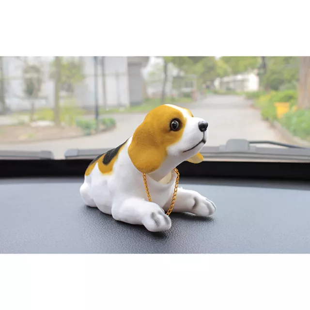 A50D AUTO DÉCORATION voiture bobbing échelle chiot beagle teckel tremblant  avec collier EUR 11,60 - PicClick FR