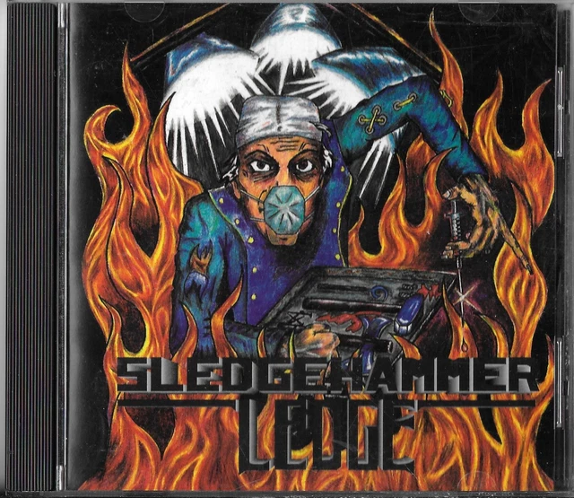 SLEDGEHAMMER LEDGE S/T CD 1994 Rare Privat Press !! Motley Crue Silent