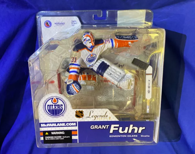 Grant Fuhr McFarlane NHL Legends Series 2 Edmonton Oilers Figure