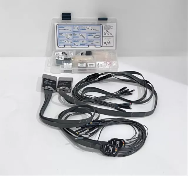 Qty 2 Tektronix P6780 2.5GHz Differential Logic Probes with Probe Accessory Kit