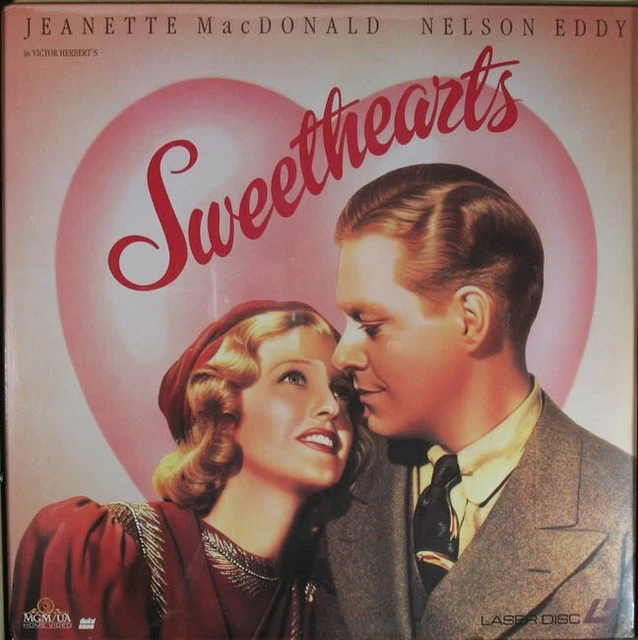 SWEETHEARTS NTSC LASERDISC Jeanette MacDonald, Nelson Eddy, Frank Morgan