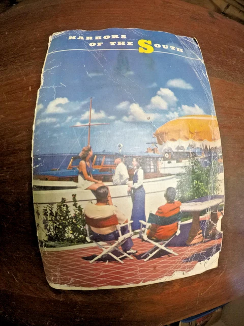 Harbors Of The South, Cruise Guide, Gulf Maritime Oil  Ads with c.1941 Letter