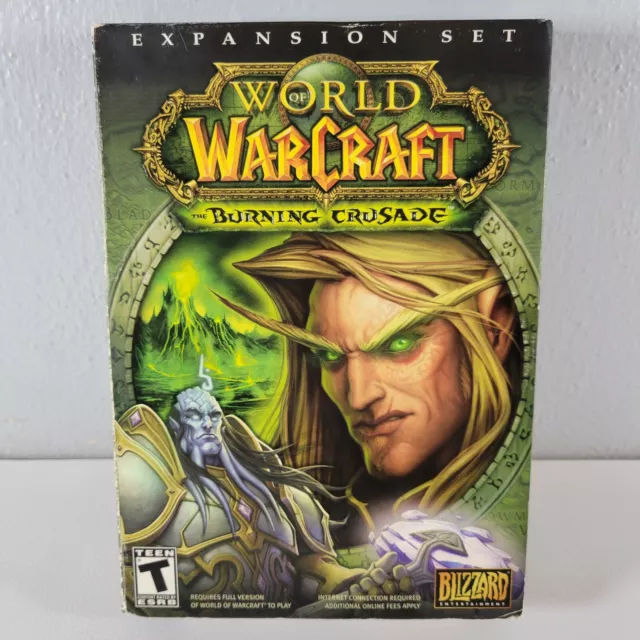 World Of Warcraft The Burning Crusade Pc Game Expansion Set Picclick