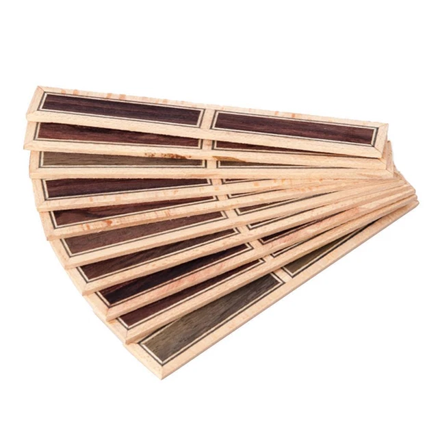 10PCS CLASSICAL GUITAR Bridge Tie Block Inlay String Instrument ...