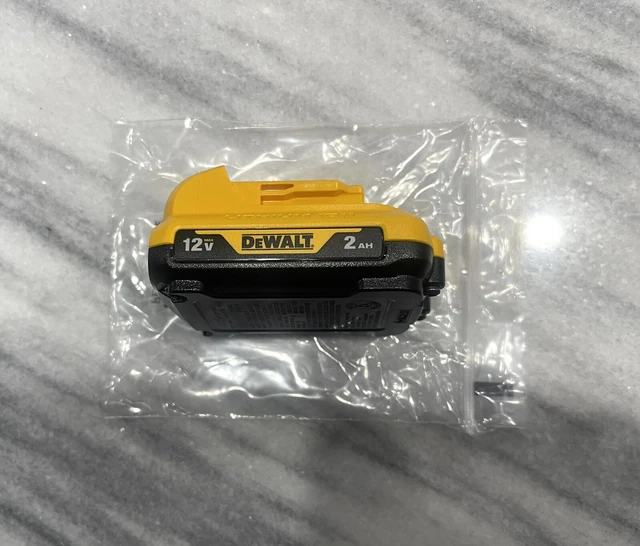 NEW GENUINE DEWALT DCB122 12V LithiumIon 2.0Ah Battery Pack w/ Fuel