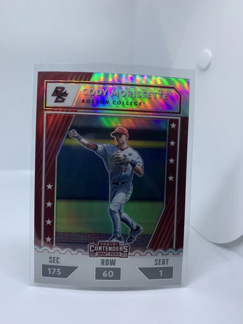 Cody Morissette - 2021 Panini Elite Extra Edition College Tickets Silver Prizm