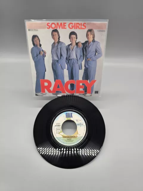Racey Some Girls / Fighting Chance - Vinyl 7"Single - Cleaned+Innerbag