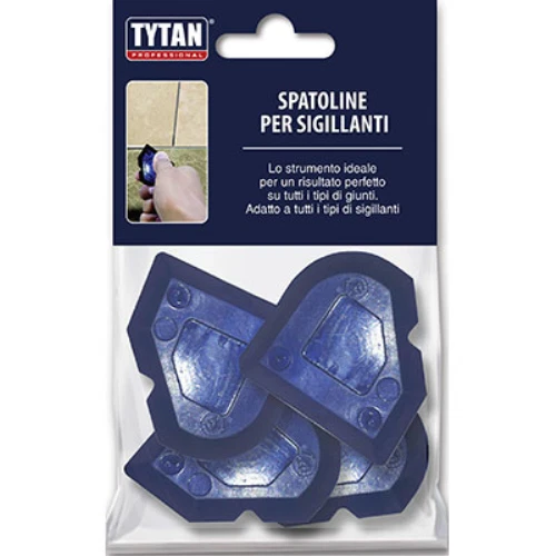 Spatola silicone tytan pvc cf=pz 4 (2 confezioni) Tytan