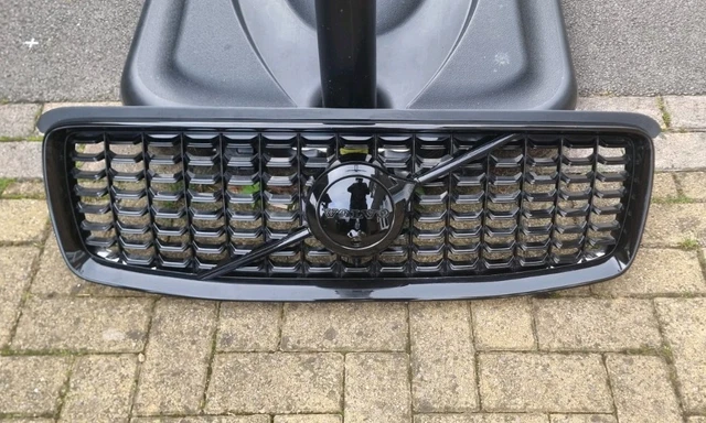 Genuine Volvo Xc90 Gloss Black Front Grille 31655799 R-Design Upgrade