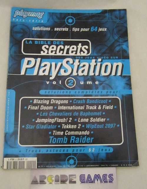 Magazine La Bible Des Secrets PlayStation – Volume 8 (Bon état)
