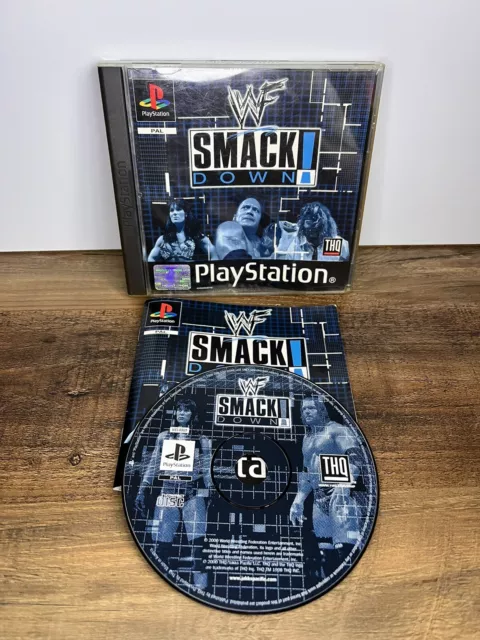 WWF SmackDown (Sony PlayStation 1, 2000) - European Version
