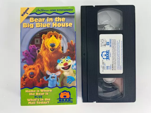 BEAR IN The Big Blue House VHS Vol 1 - Home Is Where the Bear Is $3.16 ...