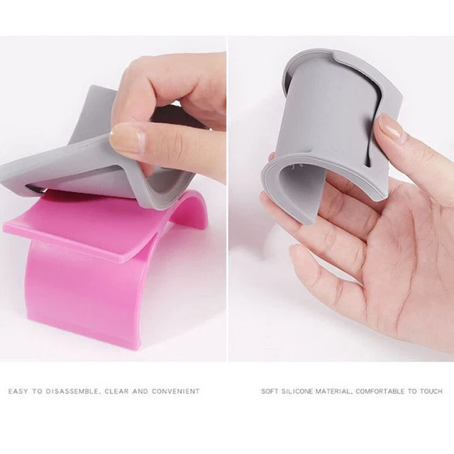 Silicona Manicura Manicura Soporte Cojín Arte en Uñas Brazo Cojín Para Arte en Uñas ~~