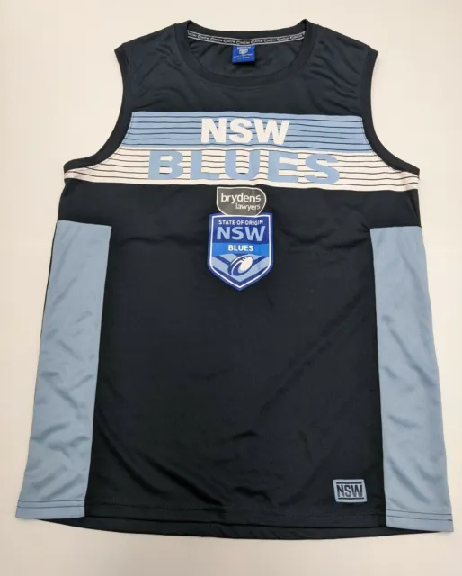 NSW Blues State of Origin Men's Training Singlet - Sizes L
