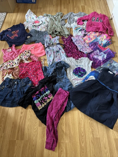 Large Bundle Of Girls Clothes Next My Little Pony 6-7 Years Outfits Sets Dresses