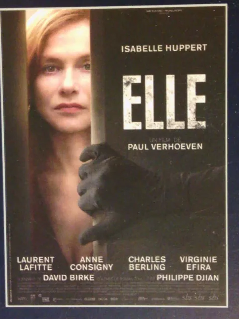 Dvd / Elle / Isabelle Huppert / Laurent Lafitte / Tres Bon Etat