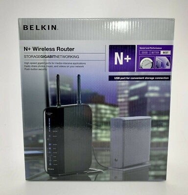 Router Cavo Virgin UK Eu Belkin Belkin F5D8235-4 300 Mbps 4-Port Gigabit Wireless N 