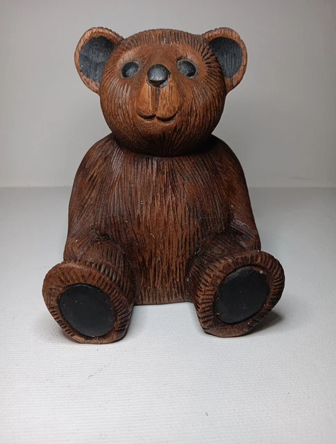 Wooden teddy best sale bears for sale