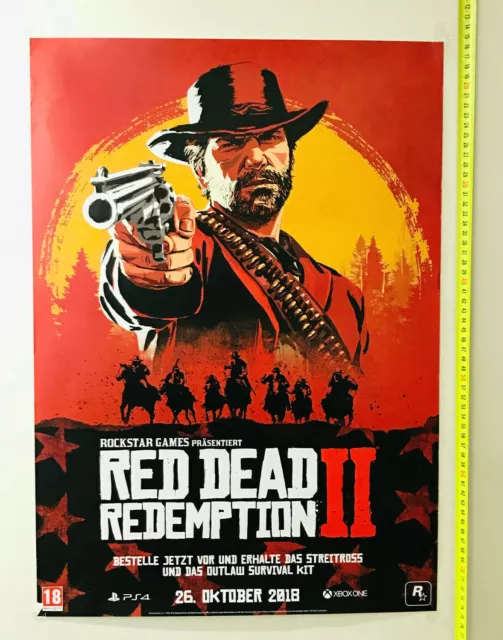 Red Dead Redemption PS3 XBOX ONE 360 Premium POSTER MADE IN USA - OTH684