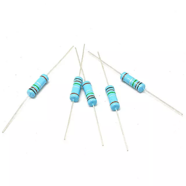 20Pcs 3W 3 Watt Metal Film Resistor ±1% 1K -910K Ω Ohm 1 K - 910 K 3