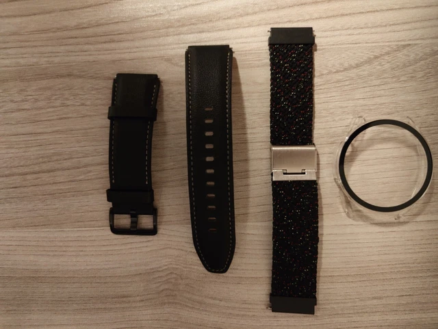 Sector Cronografo in silicone nero con due righe rosse e con quadrante nero