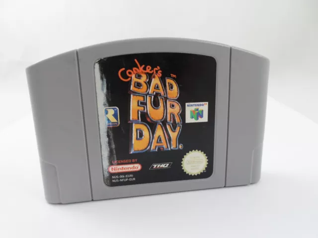 Conker's Bad Fur Day Nintendo 64 Cartridge N64 Modul Conkers