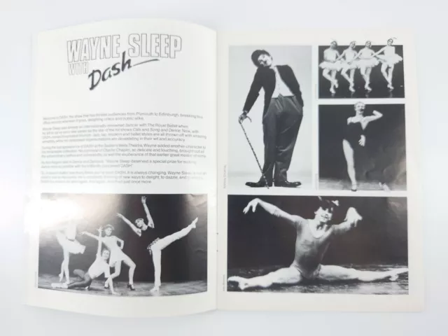 1970 Wayne Sleep With Dash Apollo Victoria Theatre Jane Darling Peter Salmon 2