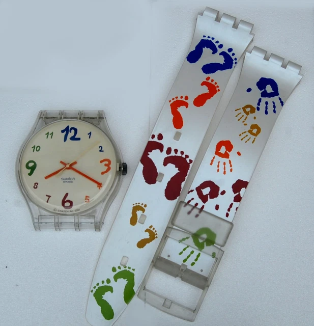 Swatch Da Parete Modello Post Moderno Del 2001 Per Restauro O Ricambi For Parts