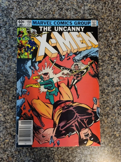 The Uncanny X-Men Comic Book Vol. 1 Number 158 (Marvel June 1982) NEWSSTAND