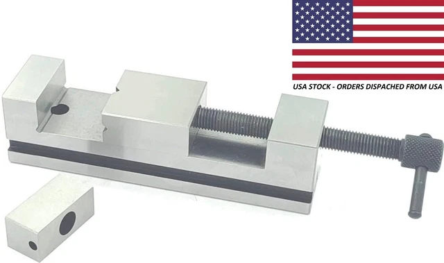 Tool Maker's Multi Purpose V Block Grinding 33 mm Jaw Width Vice (USA FULFILLED)