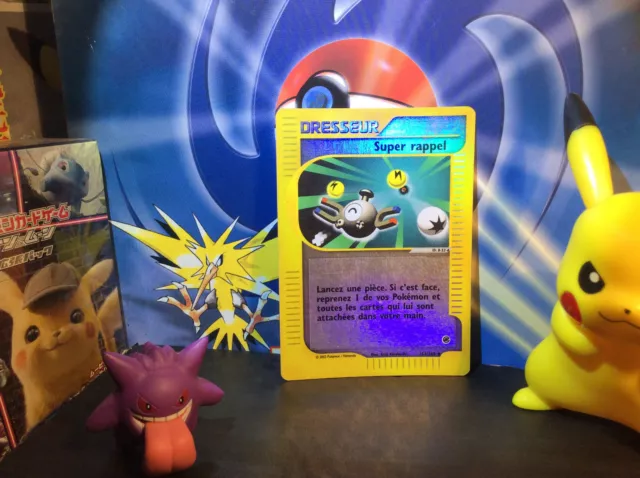 Pokemon Super Reminder Trainer Card 151/165 Reverse Semi Rare Expedition Ex 2002