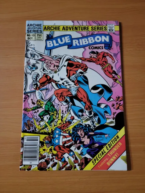 Blue Ribbon Comics #13 Newsstand Variant ~ NEAR MINT NM ~ 1984 Archie Comics
