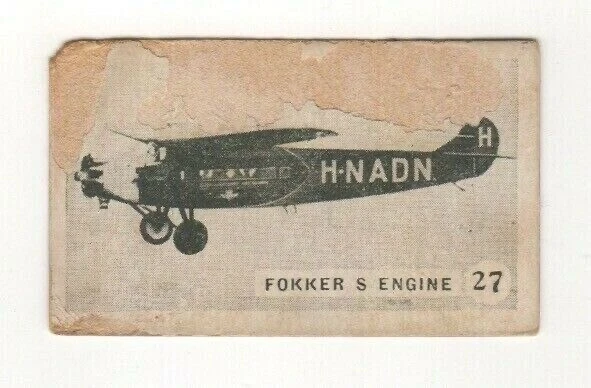 Allen’s Australia Confectionery #27 - Fokker S Engine, Netherlands