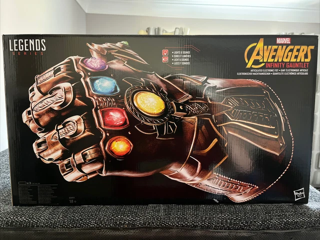 HASBRO AVENGERS INFINITY War Marvel Legends Replica Thanos Infinity ...