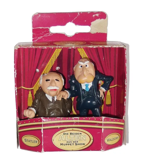 Waldorf & Statler Muppet Show Muppets Opas Henson Figur Figuren im Karton