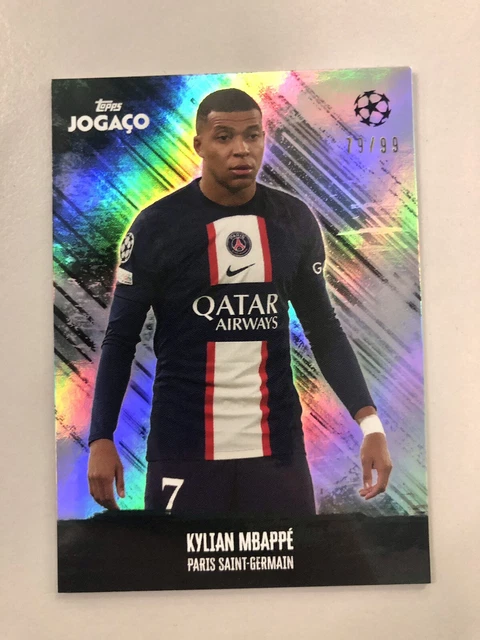 KYLIAN MBAPPE /99 TOPPS JOGACO 2022/23 PARALLEL -  (Brazil Exclusive)