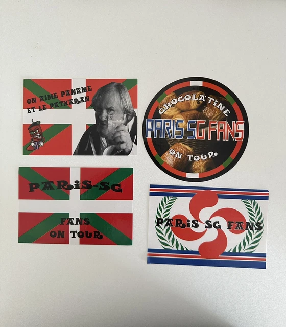 Stickers ultras paris autocollants ultras aufkleber paris psg adesivi pegatinas