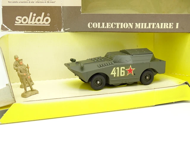 Solido BTR 40 - Miniature Militaire D'occasion - Collection Véhicules Blindés