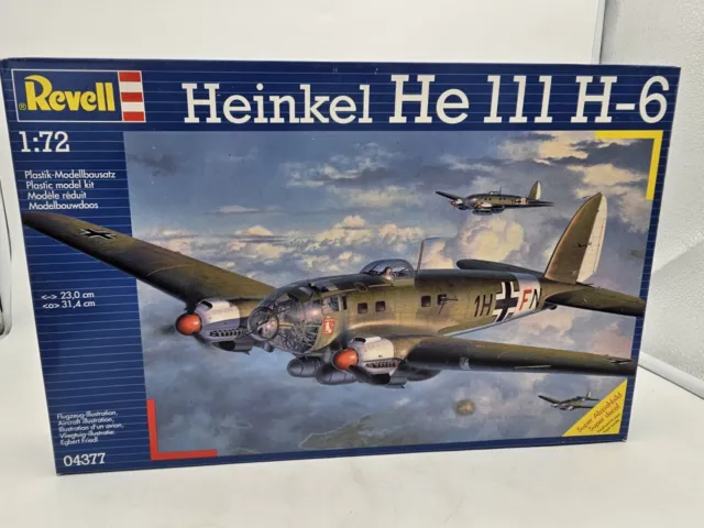 1:72 Revell 04377 Heinkel He 111 H-6 Flugzeug Bausatz in OVP