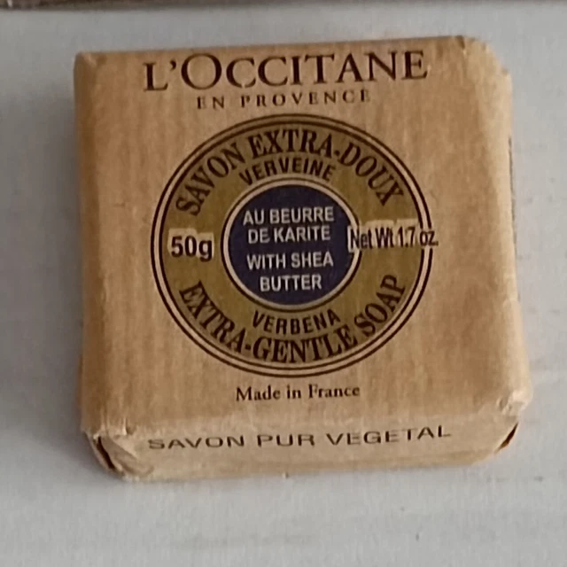 Saponetta L'occitane Vintage  - Alla Verbena- Quadrata  Ed Incartata