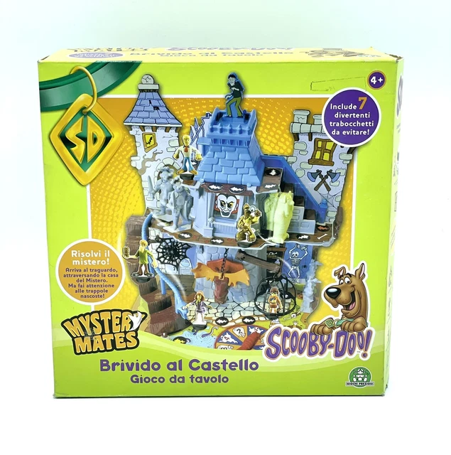 SCOOBY DOO MYSTERY Mates CASTLE Playset House HannaBarbera BOARD GAME