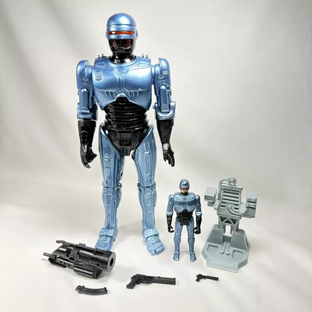 Talking Robocop 3 Series 12-inch & 4-inch Action Figure LOT - 1993 (READ Discr)