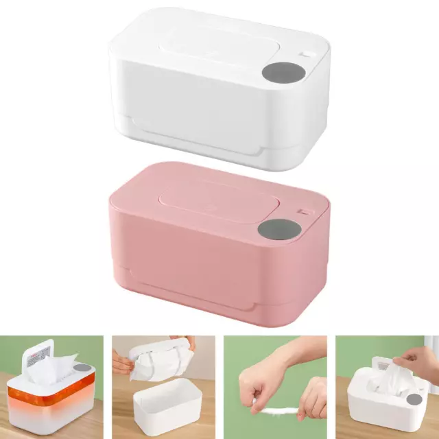 Chauffe-lingettes intelligent pour bébé, distributeur de serviettes à  température réglable, boîte chauffante, portable, charge USB - AliExpress