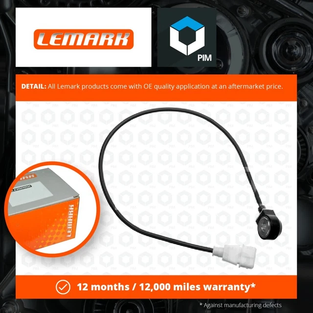 Knock Sensor LKS018 Lemark 021905377 1029801 95VW12A699AA Alta qualità garantita