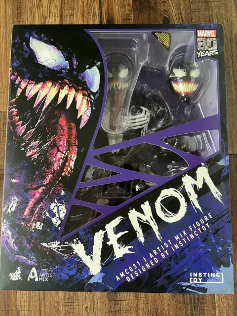Hot Toys AMC031 Instinctoys Artist Mix Marvel Comics 80th Anniversary Venom New
